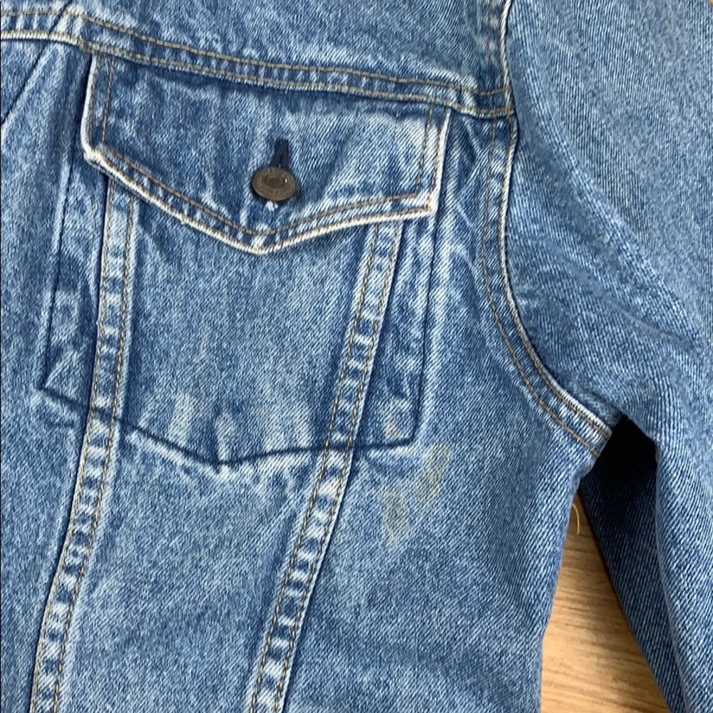 Harley Davidson Vintage Patch Denim Jean Jacket M - Picture 7 of 7